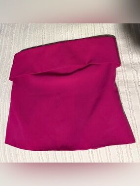 Milly Tuala Cady Hot Pink Strapless FittedTop